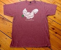 SMALL TOWN SQUIRREL, MAROON